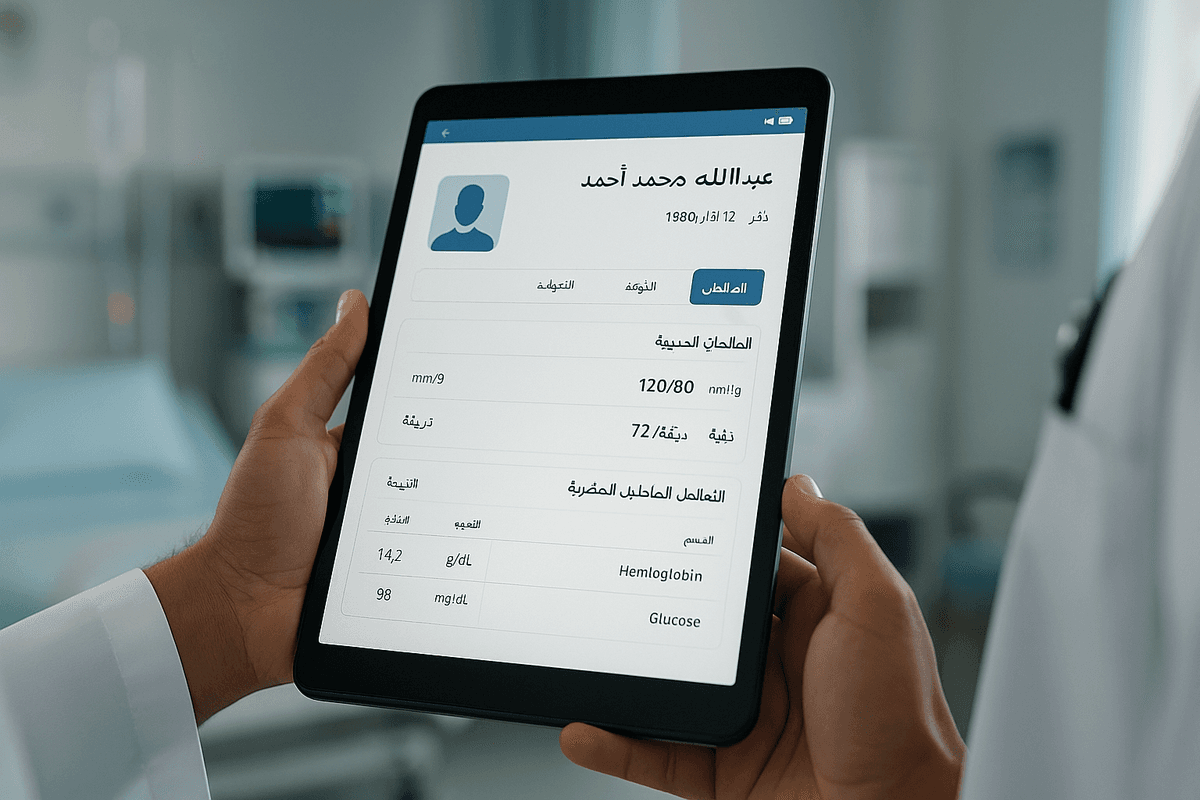 السجل الطبي الإلكتروني (EMR)