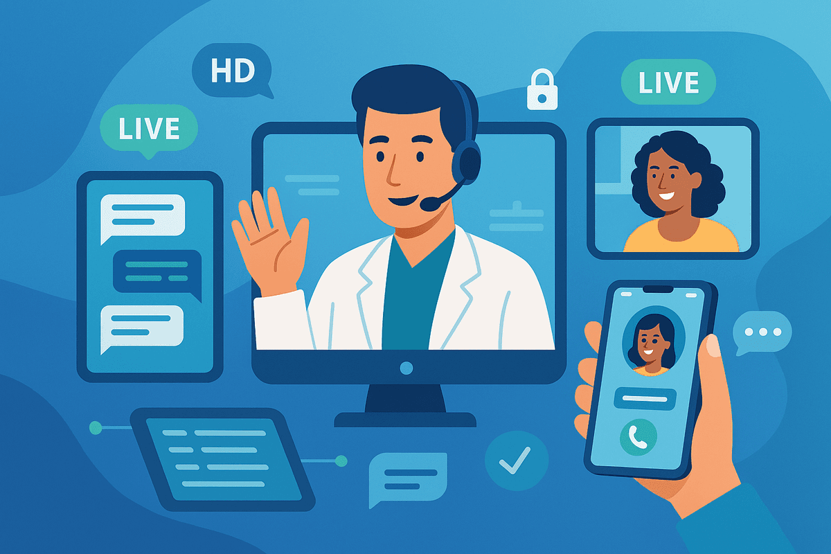 Telemedicine virtual consultation platform